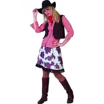 Cowgirl blouse voor dames rood/wit - Cowboy kleding, Kleding | Dames, Ophalen of Verzenden, Nieuw
