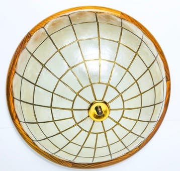 Plafondlamp - Nacre, Hout