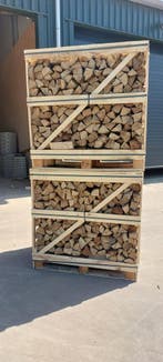 Ovengedroogde Haagbeuk, 25cm blokken, 6 m³ of meer, Beukenhout, Blokken