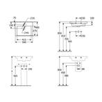 Fontein Villeroy & Boch Subway 3.0 Met CeramicPlus Zonder, Ophalen of Verzenden, Nieuw