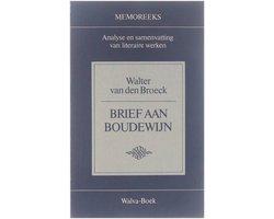 Walter van den Broeck, Brief aan Boudewijn - Walter van den, Boeken, Ophalen of Verzenden, Nieuw