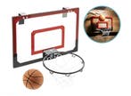 Mini basketbalbord 45 x 30 cm met ring Ø20 cm bal en net, Sport en Fitness, Verzenden, Nieuw