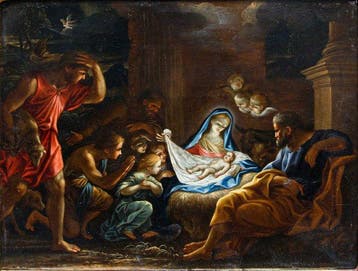 Ludovico Giminiani (1643-1697) - Adorazione dei Pastori