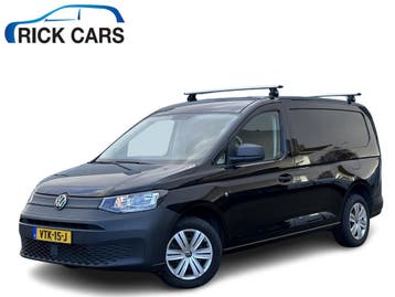 Volkswagen Caddy Cargo Maxi 2.0 TDI Business, Stof, Gebruikt, Volkswagen, Zwart