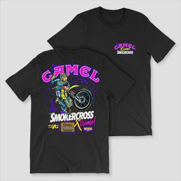 Retro Camel Cigarettes T-Shirt - Vintage Oversized Unisex Kl