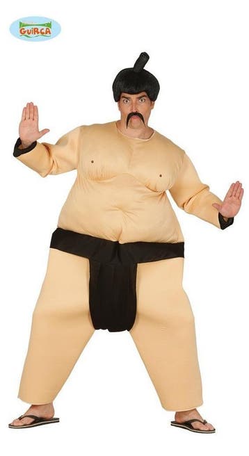 Sumoworstelaar pak, Verzenden, Nieuw, Feestartikel