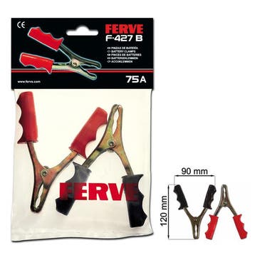Ferve F-427B Accuklemmen 75A (1 set), Ophalen of Verzenden, Nieuw