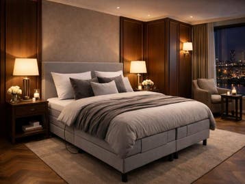 Elektrische boxspringcombinatie, M-Ray, Sense Exclusief,, Huis en Inrichting, Nieuw