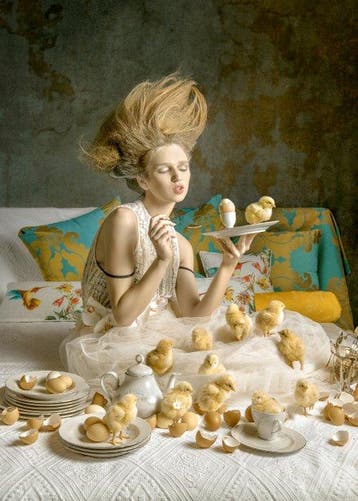 Elena Paraskeva - Victorian Spring #1 (2016) - XL
