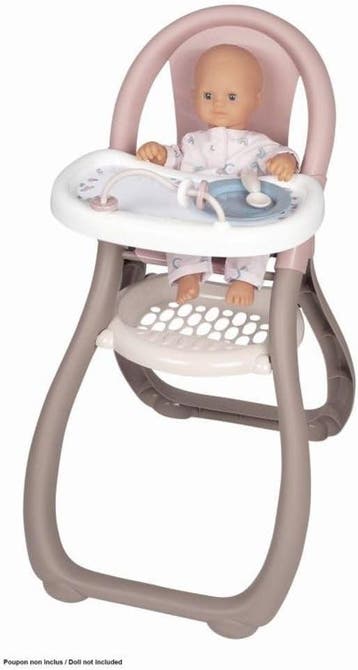 Poppenkinderstoel Smoby - Incl. accessoires | Tweedekansje, Ophalen of Verzenden, Nieuw, Babypop