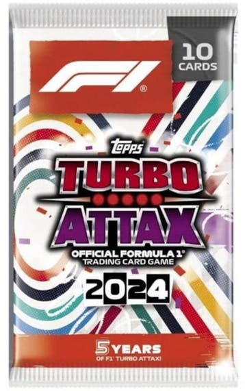 Turbo Attax Formula 1 F1 TCG - 2024 Booster Pack, Verzenden, Zo goed als nieuw