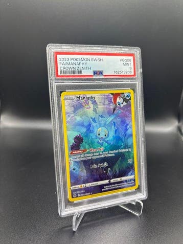 Pokémon - 1 Graded card - Manaphy #GG06 Crown Zenith Full, Nieuw
