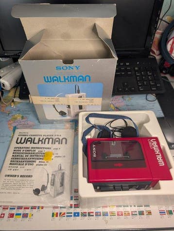 Sony - WM-4 Portable Stereo Cassette Player Walkman, Nieuw