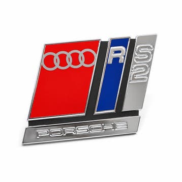 Audi 80 (B4) embleem - chroom, Auto-onderdelen, Ophalen of Verzenden, Nieuw, Audi