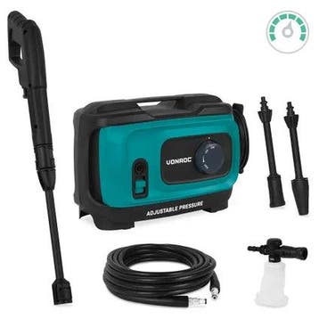 2dekans | VONROC Hogedrukreiniger V18c - 1800W - 140 Bar -, Ophalen of Verzenden, Zo goed als nieuw