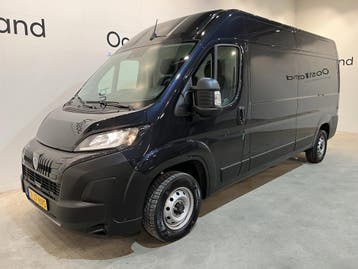 Peugeot Boxer 2.2 BlueHDi 140 PK L3H2, Stof, Gebruikt, Euro 6, Zwart