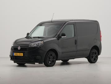 Fiat Doblò Cargo 1.6 105pk MJ L1H1, Stof, Gebruikt, Zwart, Airconditioning