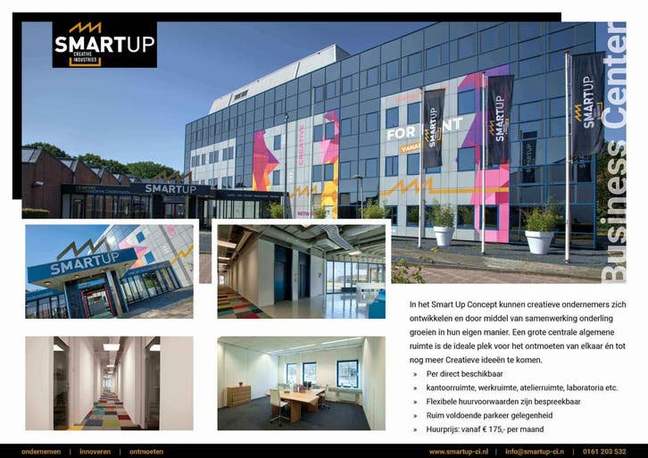 Kantoorruimte te huur Ericssonstraat 2 C Breda, Zakelijke goederen, Bedrijfs Onroerend goed, Kantoorruimte, Huur