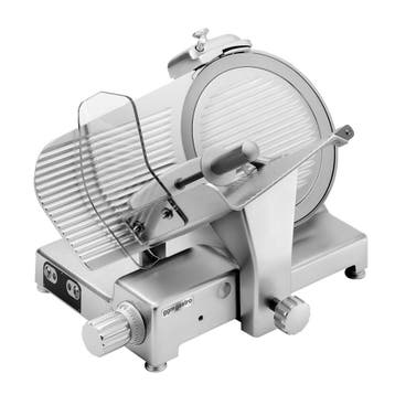 GGM Gastro | Vleessnijmachine Professioneel - schuin model -, Verzenden, Nieuw in verpakking, Bakkerij en Slagerij