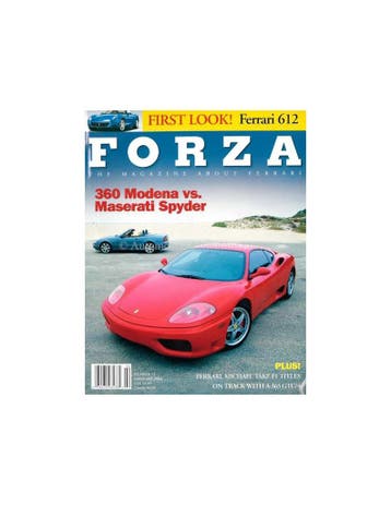2004 FERRARI FORZA MAGAZINE 51 ENGELS, Nieuw, Ferrari, Author