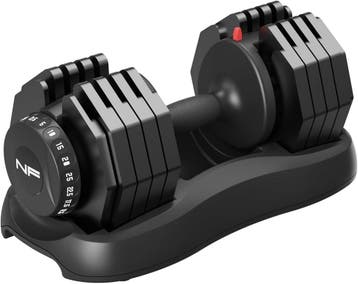 Verstelbare Halter 25kg | Retourdeal 34% Korting, Ophalen of Verzenden, Zo goed als nieuw, Rug, Dumbbell
