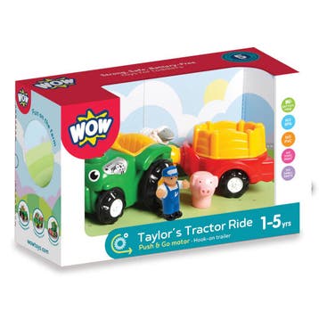 WOW Toys tractor speelgoed Taylors van €26,99 voor €13,50, Kinderen en Baby's, Speelgoed | Overig, Ophalen of Verzenden, Nieuw