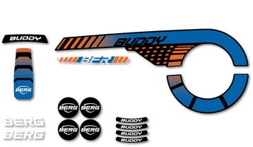 BERG-Onderdeel Skelter - Buddy 2.0 - Sticker set B-Orange, Ophalen of Verzenden, Nieuw