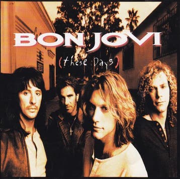 Bon Jovi - These Days (CD, 1995), Ophalen of Verzenden, Gebruikt