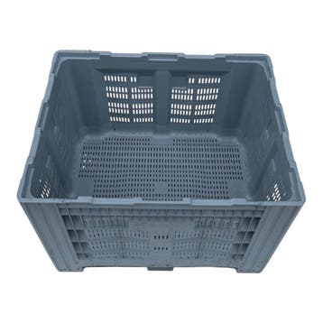Kunststof palletbox PB003 nieuw grijs 1200 x 1000 x 785 mm, Nieuw, 100 cm of meer, 60 cm of meer, 50 cm of meer