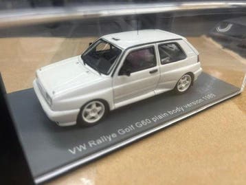 Neo Scale Models 1:43 - Modelauto - VW Rallye Golf G60 plain, Nieuw
