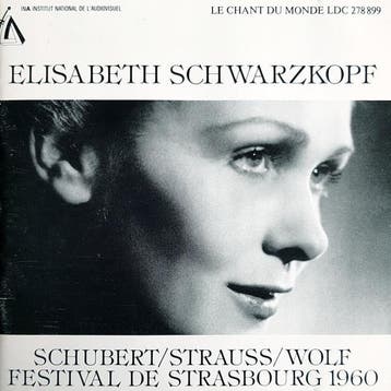 Elisabeth Schwarzkopf / Schubert, Strauss, Wolf - Festival D, Ophalen of Verzenden, Gebruikt