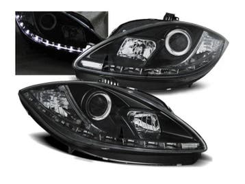 Daylight Black LED dagrijverlichting koplampen, Auto-onderdelen, Verlichting, Verzenden, Nieuw, Seat