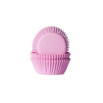 Cupcake Vormpjes HoM MINI Licht Roze 35x23mm. 60st., Verzenden, Nieuw