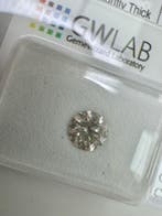 Zonder minimumprijs - 1 pcs Diamant (Natuurlijk) - 0.63 ct -, Nieuw