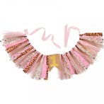 1e verjaardag set Giraffe met luxe stoffen stoel slinger, Nieuw, Sweet-One, Setje, Verzenden