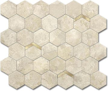 Hexagon Tegelstickers 3D | Waterbestendig | Laatste Stuk!, Overige materialen, Wandtegels, Ophalen of Verzenden, Zo goed als nieuw