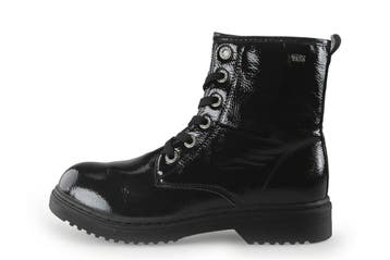 Barbarella Veterboots in maat 38 Zwart, Verzenden, Zwart, Overige typen, Zo goed als nieuw