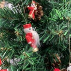 Ruhhy Set van 30 Houten Kersthangers - Rustieke Kerstboom..., Ophalen of Verzenden, Nieuw