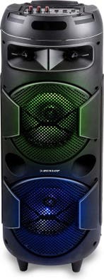 Dunlop bluetooth speaker MW-538 - 2 x 10W - met FM-Radio en, Verzenden, Nieuw
