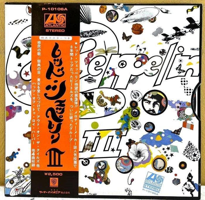 Led Zeppelin - III (Japanese 1st Pressing, With Big Original, Cd's en Dvd's, Vinyl Singles