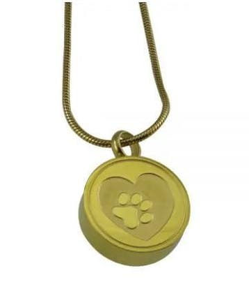Assieraad, ashanger rond hondenpoot verguld, Sieraden, Tassen en Uiterlijk, Kettinghangers, Nieuw, Goud, Overige materialen, Dier