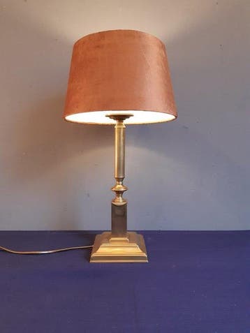 Herda - Tafellamp - Messing - Solitaire notaris lamp