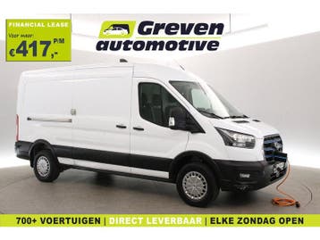Ford E-Transit L3H2 68 kWh | Snelladen | Clima | Cruise, Automaat, Wit, Elektrisch, Nieuw