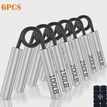 6-Pack Hand Grippers met Schuimrubberen Handvatten - Verster, Verzenden, Nieuw
