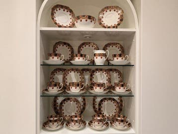 Koffieservies - Antique Royal Albert Crown China Coffee &