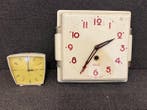 Klok - Vintage Keramiek - 1940-1950 - Twee vintage klokken