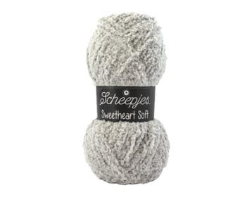 Scheepjes Sweetheart Soft - 002 - Haakgaren / Breigaren, Ophalen of Verzenden, Nieuw, Breien of Haken, Wol of Garen