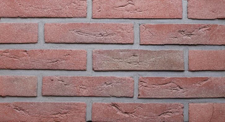 art 6913 paars-rood handvorm waalformaat gevelstenen, Doe-het-zelf en Verbouw, Metselstenen, Bakstenen, Nieuw