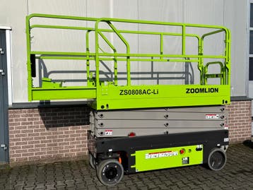 Zoomlion schaarhoogwerker ZS0808AC-LI, Ophalen