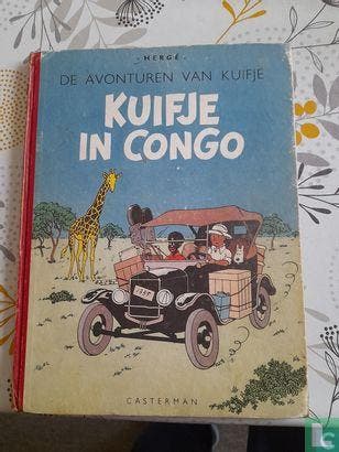 Kuifje in Congo - 1947, Boeken, Stripboeken, Gelezen, Eén stripboek, Verzenden